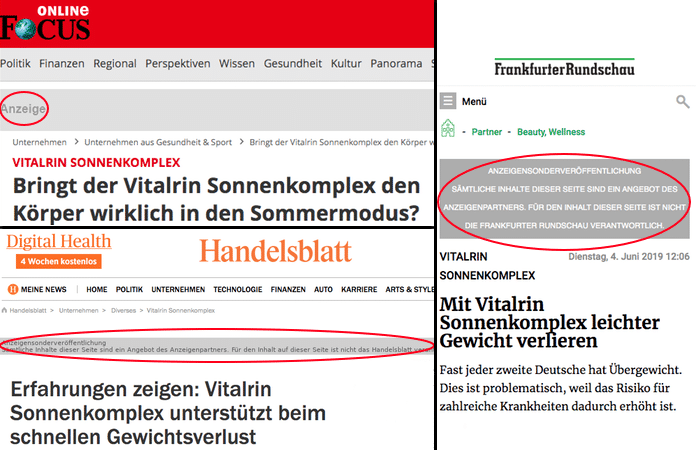 vitalrin referenzen